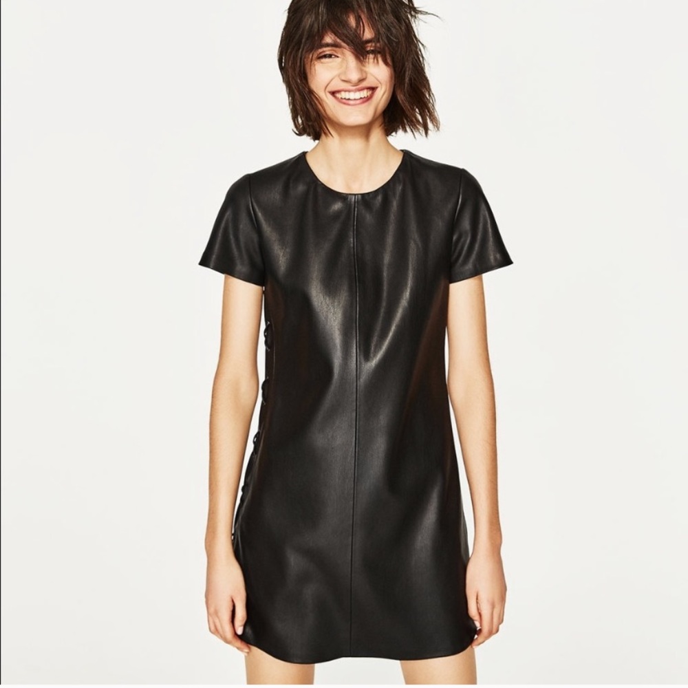 Pleather dress